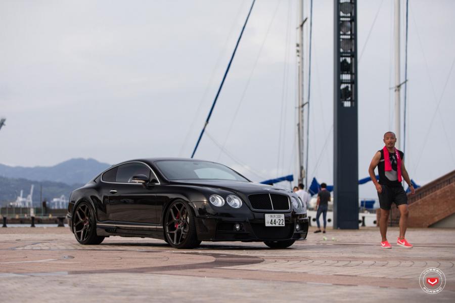  Bentley Continental GT on Vossen Wheels (CG-205) 2019 года  (фото 28 из 36)